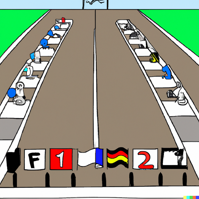 F1 Starting Grid